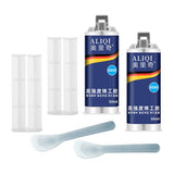 Maxbell Metal Repair Glue A B Heat Resistant Weld for Steel DIY Craft Cast Iron 2 Glues