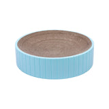 Maxbell Round Cat Scratcher Cardboard Durable Nest Furniture Protection for Kitten Blue