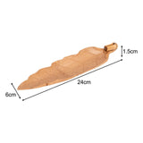 Maxbell Japanese Bamboo Incense Sticks Holder Durable Leaf Statue for Table Office