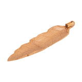 Maxbell Japanese Bamboo Incense Sticks Holder Durable Leaf Statue for Table Office