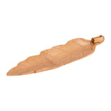 Maxbell Japanese Bamboo Incense Sticks Holder Durable Leaf Statue for Table Office