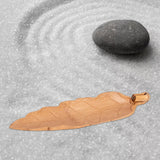 Maxbell Japanese Bamboo Incense Sticks Holder Durable Leaf Statue for Table Office