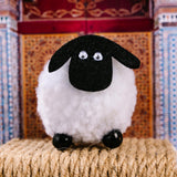 Maxbell Hanging Lamb Ornaments Mini Eid AL Adha Plush Figures for Holiday Home 4Pcs 4x4cm