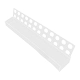 Maxbell Rectangle Flower Vase Long with Lid with Holes for Photo Prop Desktop Decor 60cm
