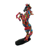 Maxbell Horse Statues Sculptures Artwork Graffiti for Wedding Drawing Room Table Style E