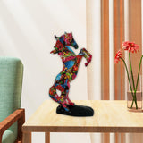 Maxbell Horse Statues Sculptures Artwork Graffiti for Wedding Drawing Room Table Style E