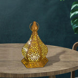 Maxbell Ramadan Table Lamp Decoration Night Light Eid Mubarak Light for Weddings Aureate Style A