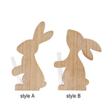 Maxbell Easter Rabbit Vase Figurine Statue Gift Bunnies Sculpture for Indoor Outdoor style A