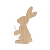 Maxbell Easter Rabbit Vase Figurine Statue Gift Bunnies Sculpture for Indoor Outdoor style A