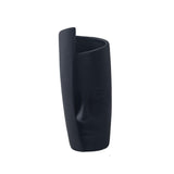 Maxbell Ceramic Flower Vase Flower Pot Organizer Modern Living Room Homes Face Vase Black