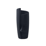 Maxbell Ceramic Flower Vase Flower Pot Organizer Modern Living Room Homes Face Vase Black
