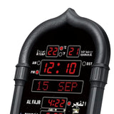 Maxbell Azan Clock Muslim Eid Alarm Clock Mosque Azan Clock 8 Athan Sounds