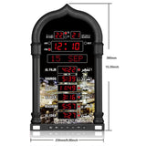 Maxbell Azan Clock Muslim Eid Alarm Clock Mosque Azan Clock 8 Athan Sounds