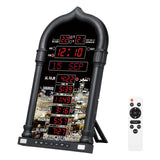 Maxbell Azan Clock Muslim Eid Alarm Clock Mosque Azan Clock 8 Athan Sounds