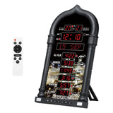Maxbell Azan Clock Muslim Eid Alarm Clock Mosque Azan Clock 8 Athan Sounds
