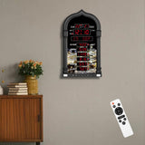 Maxbell Azan Clock Muslim Eid Alarm Clock Mosque Azan Clock 8 Athan Sounds