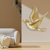 Maxbell Birds Swallows Wall Mounted Decor DIY 3D Hanging Birds Wall Decor for Garden Style A