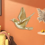 Maxbell Birds Swallows Wall Mounted Decor DIY 3D Hanging Birds Wall Decor for Garden Style A