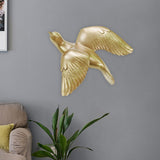 Maxbell Birds Swallows Wall Mounted Decor DIY 3D Hanging Birds Wall Decor for Garden Style C