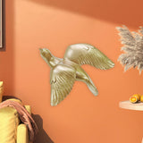 Maxbell Birds Swallows Wall Mounted Decor DIY 3D Hanging Birds Wall Decor for Garden Style C