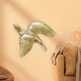 Maxbell Birds Swallows Wall Mounted Decor DIY 3D Hanging Birds Wall Decor for Garden Style C