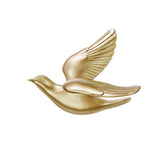 Maxbell Birds Swallows Wall Mounted Decor DIY 3D Hanging Birds Wall Decor for Garden Style E
