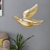 Maxbell Birds Swallows Wall Mounted Decor DIY 3D Hanging Birds Wall Decor for Garden Style E