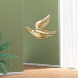 Maxbell Birds Swallows Wall Mounted Decor DIY 3D Hanging Birds Wall Decor for Garden Style E