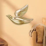 Maxbell Birds Swallows Wall Mounted Decor DIY 3D Hanging Birds Wall Decor for Garden Style E
