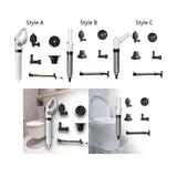 Maxbell Air Drain Blaster Drain Plunger Set High Pressure Powerful for Bathrooms Style A