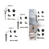 Maxbell Air Drain Blaster Drain Plunger Set High Pressure Powerful for Bathrooms Style A