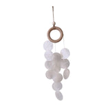 Maxbell Shell Wind Chimes Handmade Cute Baby Crib Hanging Toy for Backyard Lawn Yard B