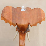 Maxbell Wall Elephant Sculpture Wall Hanging for Living Room Background Housewarming 12inch