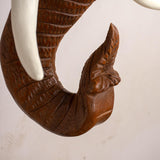 Maxbell Wall Elephant Sculpture Wall Hanging for Living Room Background Housewarming 12inch