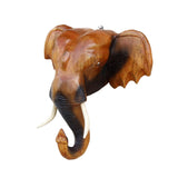 Maxbell Wall Elephant Sculpture Wall Hanging for Living Room Background Housewarming 12inch