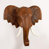 Maxbell Elephant Head Wall Decoration Durable Hanging for Backdrop Living Room Study 30.5cmx30.5cm
