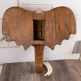 Maxbell Elephant Head Wall Decoration Durable Hanging for Backdrop Living Room Study 30.5cmx30.5cm