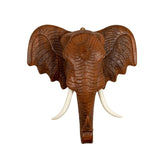 Maxbell Elephant Head Wall Decoration Durable Hanging for Backdrop Living Room Study 30.5cmx30.5cm