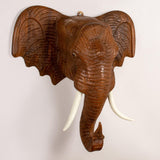 Maxbell Elephant Head Wall Decoration Durable Hanging for Backdrop Living Room Study 30.5cmx30.5cm