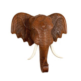 Maxbell Elephant Head Wall Decoration Durable Hanging for Backdrop Living Room Study 30.5cmx30.5cm