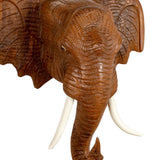 Maxbell Elephant Head Wall Decoration Durable Hanging for Backdrop Living Room Study 30.5cmx30.5cm