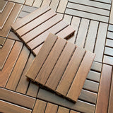 Maxbell Outdoor Flooring Premium Interlocking Deck Tiles for Outside Walkway Pathway