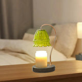 Maxbell Candle Warmer Lamp for Jar Candle Adjustable No Flame Wax Melting Heater Green