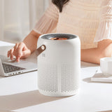 Maxbell Desktop Air Cleaner Quiet USB Bedroom Dust Personal Air Purifier HEPA Filter
