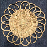 Maxbell Wall Decor Art Basket Unique Round Hanging Basket Decorative for Living Room