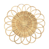 Maxbell Wall Decor Art Basket Unique Round Hanging Basket Decorative for Living Room