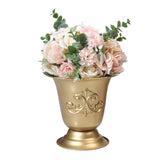 Maxbell Plant Holder Stand Dried Flowers Holder Desk Wedding Metal Cup Flowers Vases