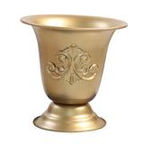 Maxbell Plant Holder Stand Dried Flowers Holder Desk Wedding Metal Cup Flowers Vases