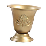 Maxbell Plant Holder Stand Dried Flowers Holder Desk Wedding Metal Cup Flowers Vases