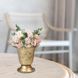 Maxbell Plant Holder Stand Dried Flowers Holder Desk Wedding Metal Cup Flowers Vases
